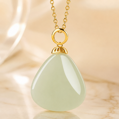 Heart-shaped necklace symbolizing love