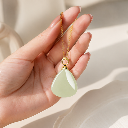 Heart-shaped necklace symbolizing love
